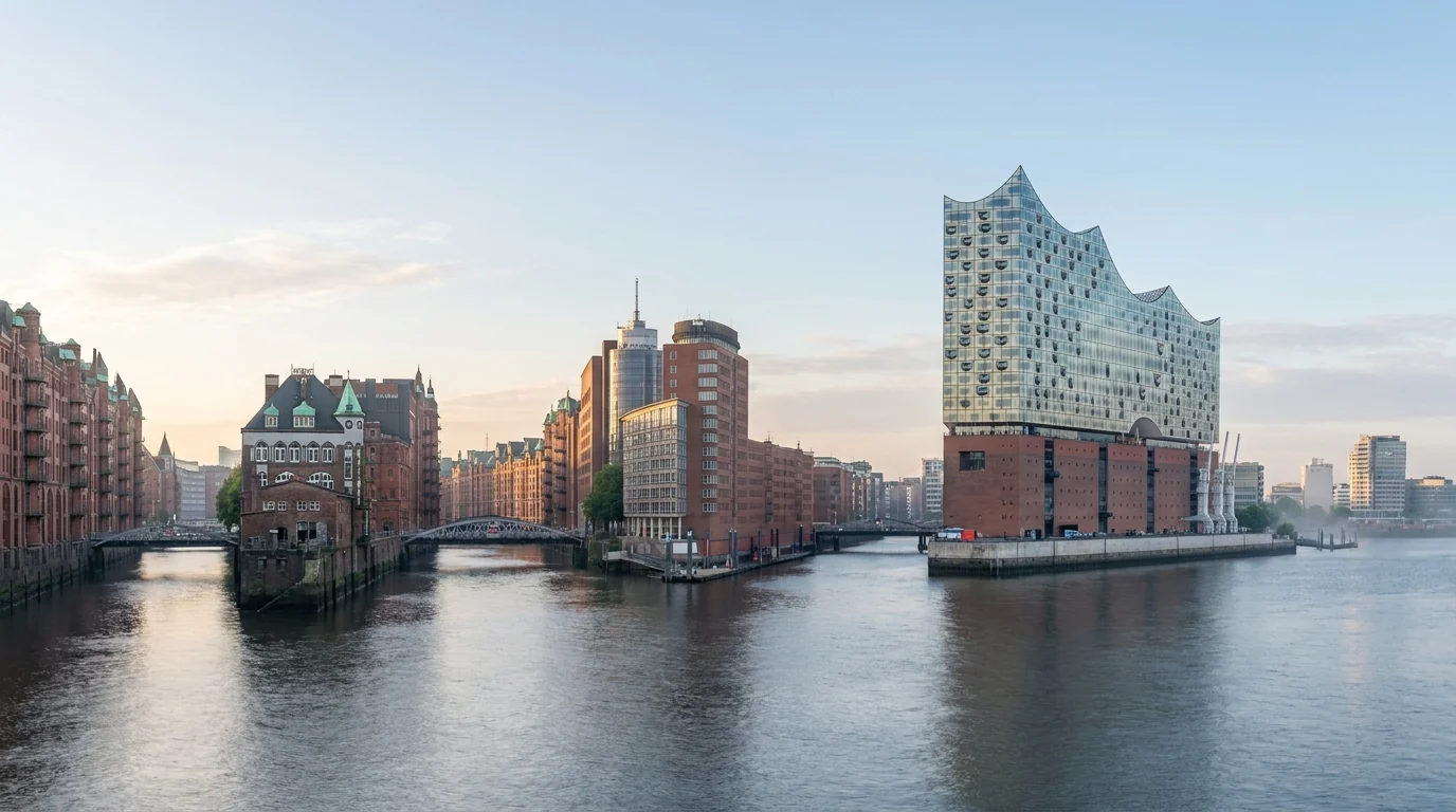 Hamburger Speicherstadt und Hafen für die bKV-Beratung in Hamburg