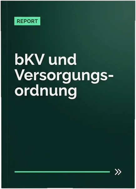 Titelseite des kostenlosen bKV-Reports: Wie sichern Sie Ihre Zusage rechtssicher ab
