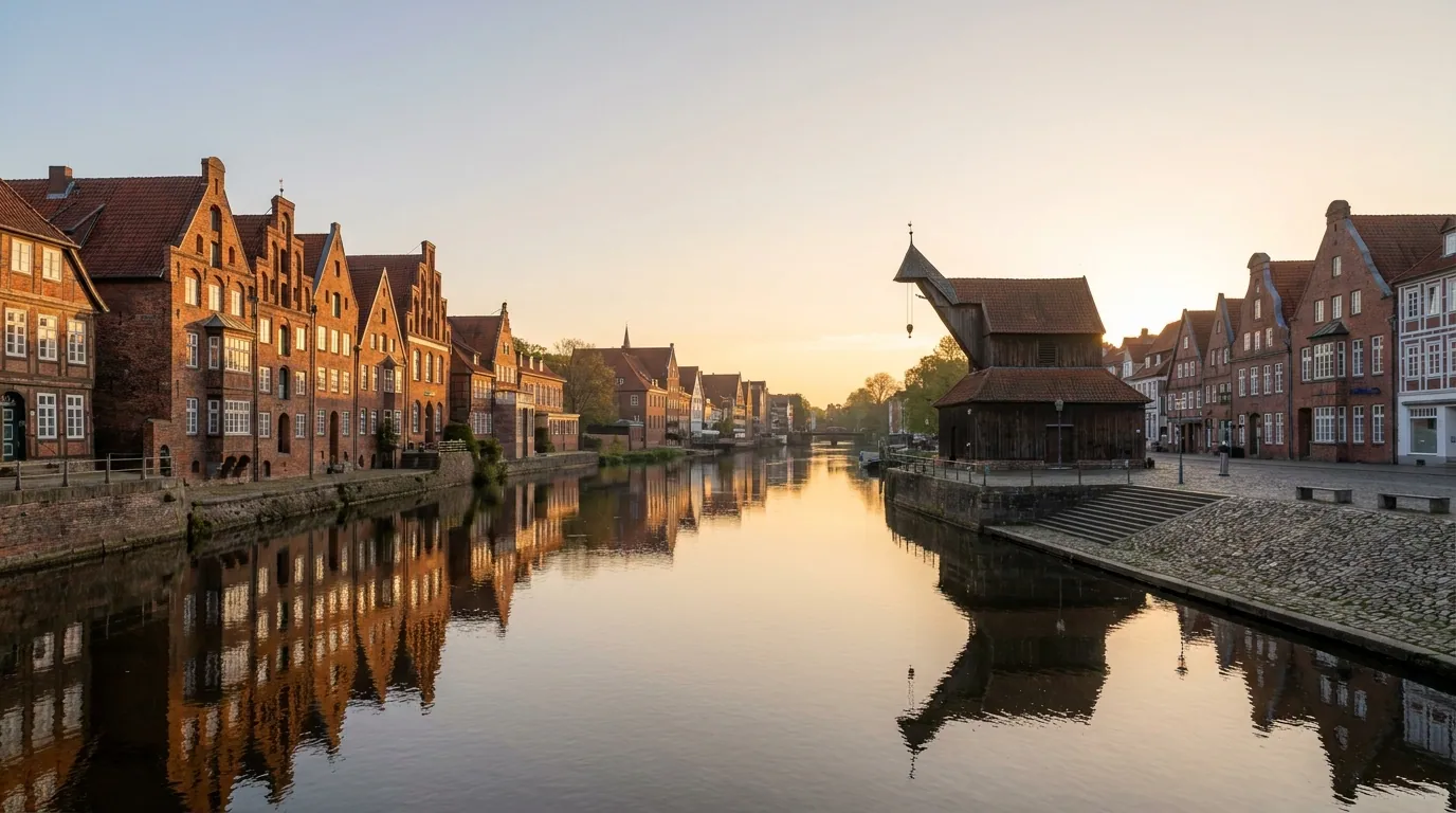 Historische Altstadt von Lüneburg für die bKV-Beratung vor Ort